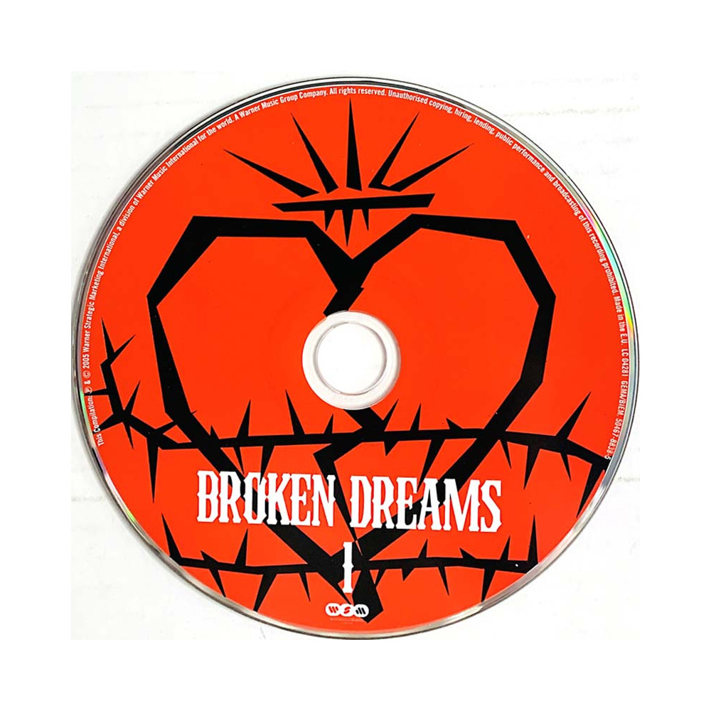 Garbage, Muse, Verve, Donnas Ym. CD Broken Dreams 2CD  kansi paperikansi/muovitasku levy EX CD