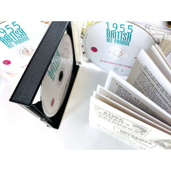 Britain’s Greatest Hits volume 4 part 1 CD British Hit Parade 1955 jan-july 3CD  kansi EX levy EX Käytetty CD