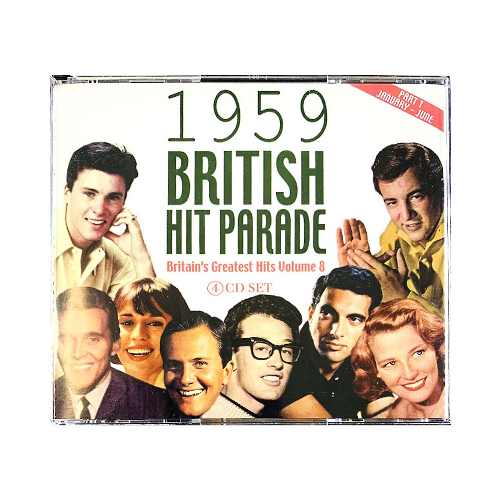 Britain’s Greatest Hits volume 8 part 1 2011 ACQCD7028 British Hit Parade 1959 jan-july 4CD CD Begagnat