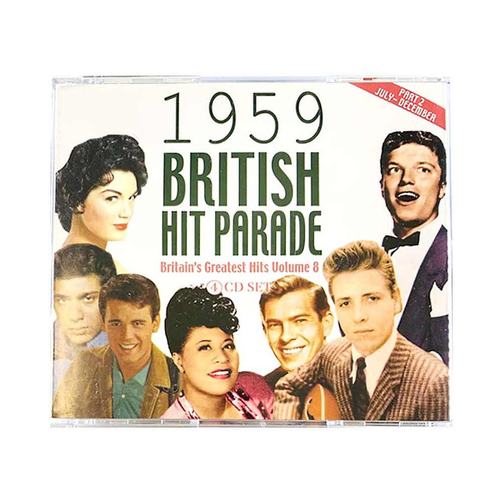 Britain’s Greatest Hits volume 8 part 2 2011 ACQCD 7029 British Hit Parade 1959 july-dec. 4CD CD Begagnat