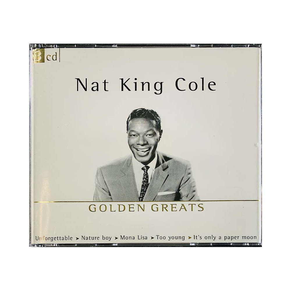 Cole Nat King CD Golden Greats 3CD  kansi EX levy EX Käytetty CD