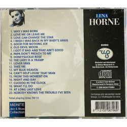 Horne Lena CD The lady is a tramp  kansi EX levy EX Käytetty CD