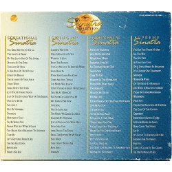 Sinatra Frank CD Collection 4CD  kansi EX levy EX Käytetty CD