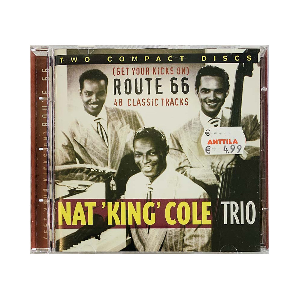 Cole Nat King CD (Get Your Kicks On) Route 66 2CD  kansi EX levy EX Käytetty CD