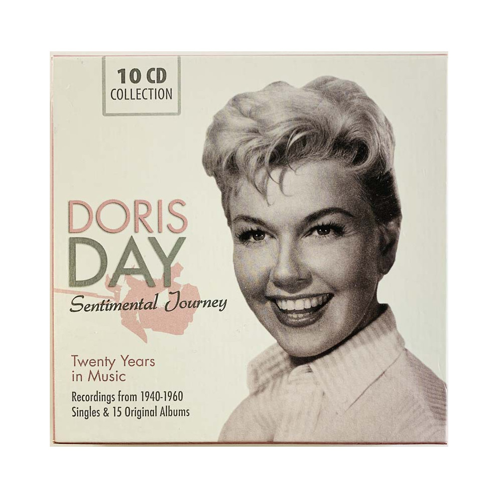 Doris Day CD Sentimental Journey 10CD  kansi EX levy EX Käytetty CD