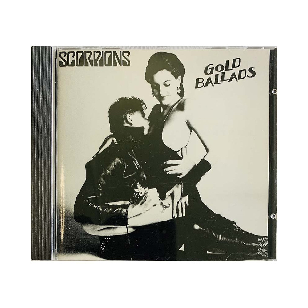 Scorpions CD Gold Ballads  kansi EX levy EX Käytetty CD