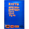 Risto, Aurinko aurinko plaa plaa plaa, Begagnat Poster, år 2006 bredd 42cm  höjd 60 cm Promojuliste 42cm x 60cm skick EX