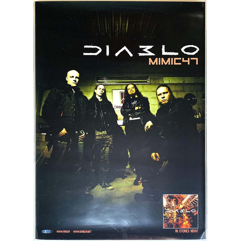 Diablo, Mimic47 juliste Promojuliste 42cm x 59cm kunto EX JULISTE
