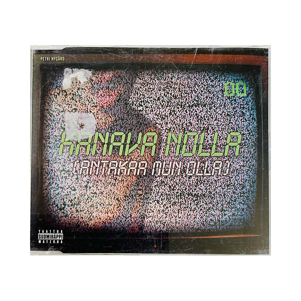 Nygård Petri CD Kanava Nolla +3 CD-Single  kansi EX levy EX Käytetty CD