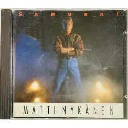 Nykänen Matti CD Samurai  kansi EX levy EX Käytetty CD