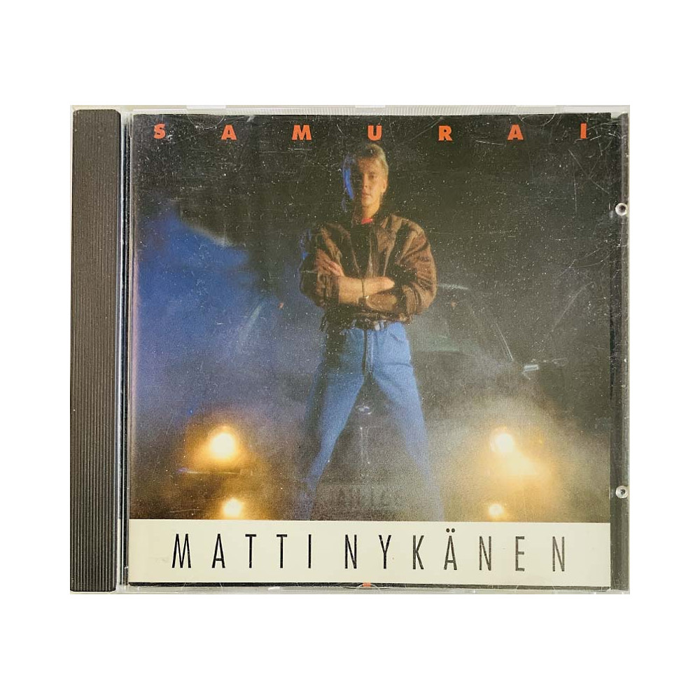 Nykänen Matti CD Samurai  kansi EX levy EX Käytetty CD