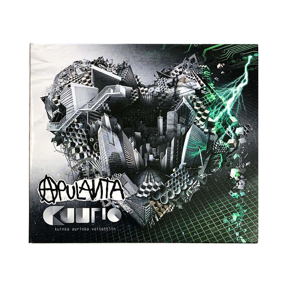 Apulanta CD Kuutio  kansi EX levy EX Käytetty CD