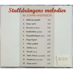 Andersson Johan CD Tallirengin Säveliä  kansi EX levy EX Käytetty CD