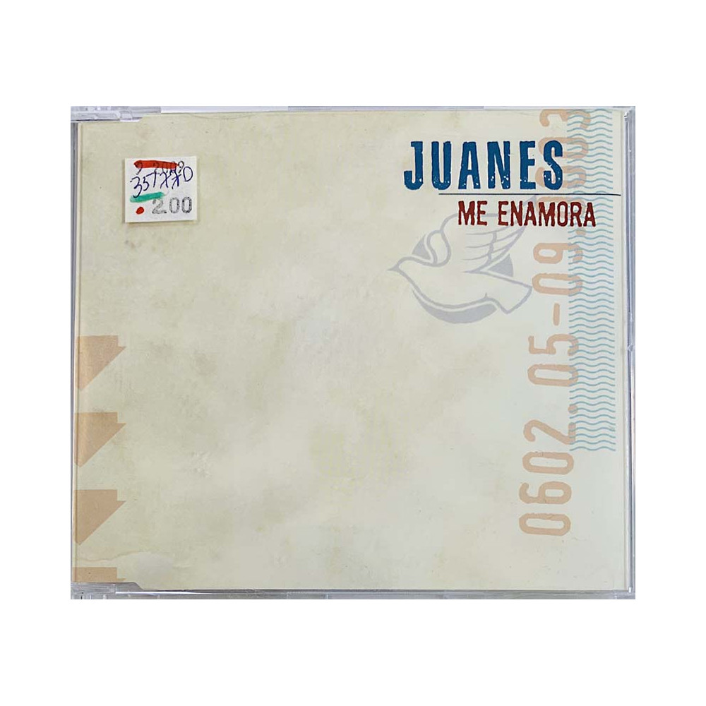 Juanes CD Me Enamora +1 CD-Single  kansi EX levy EX Käytetty CD