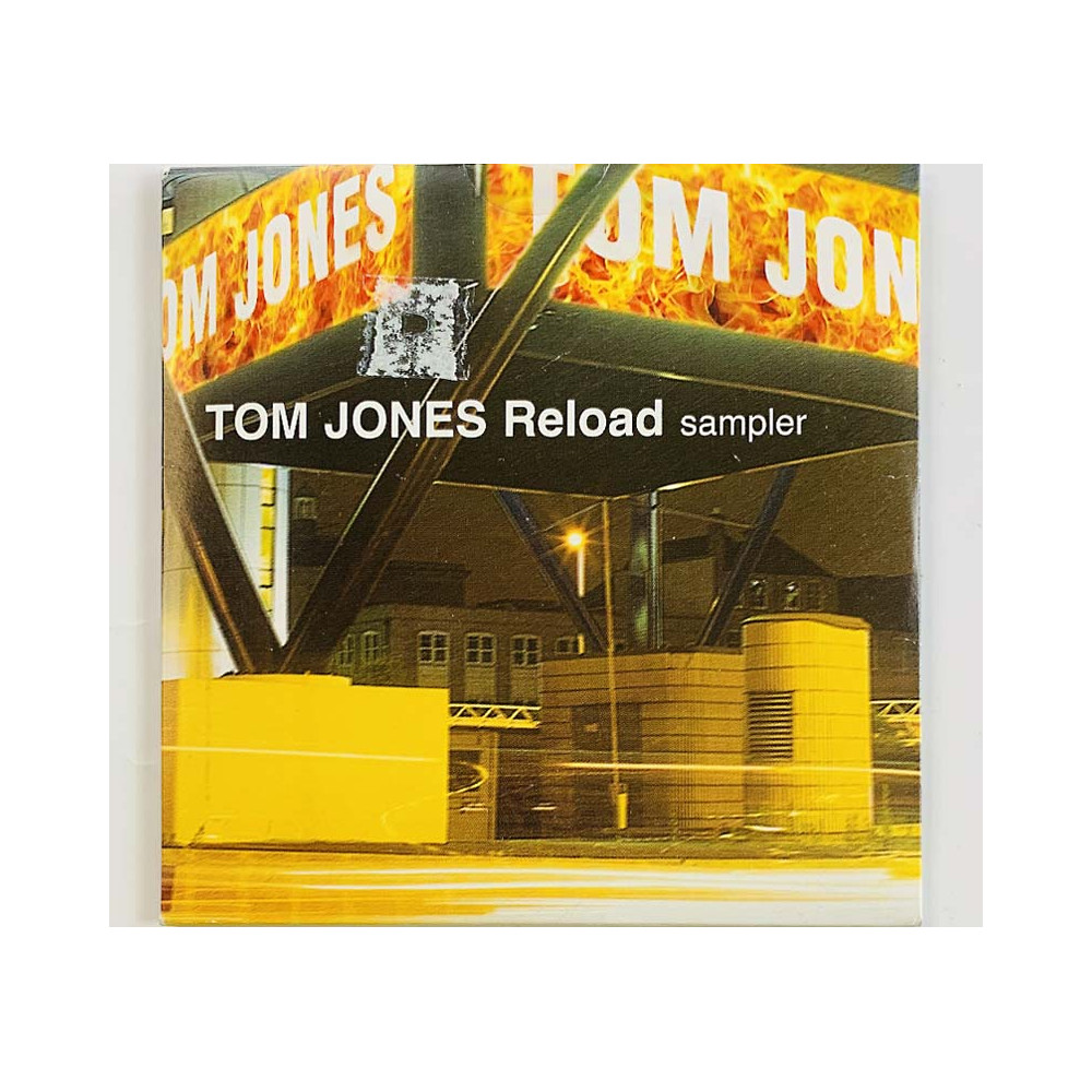 Jones Tom CD Reload Sampler  kansi EX levy EX Käytetty CD