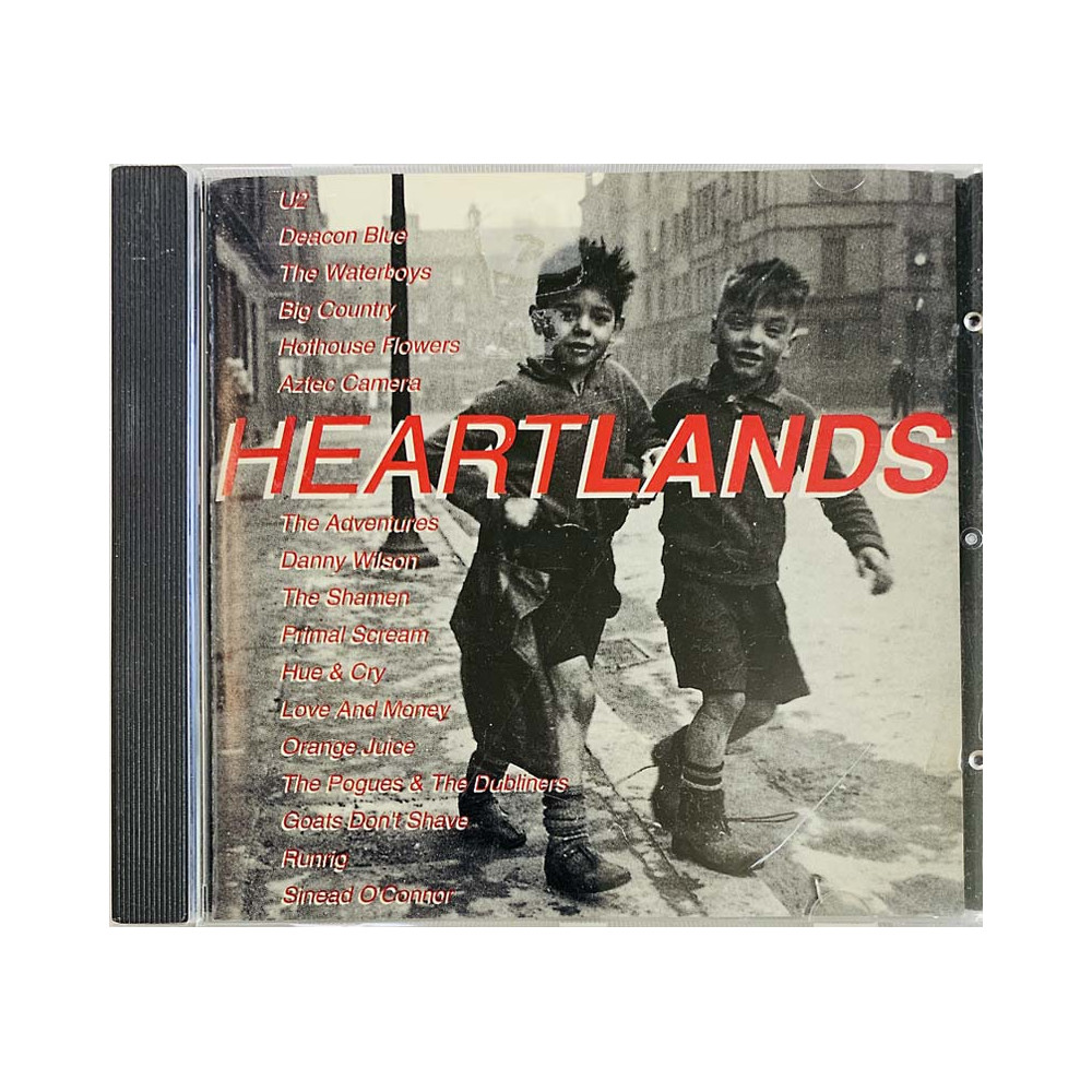Waterboys, U2, Pogues, Runrig Ym. 1992 DINCD 37 Heartlands CD Begagnat