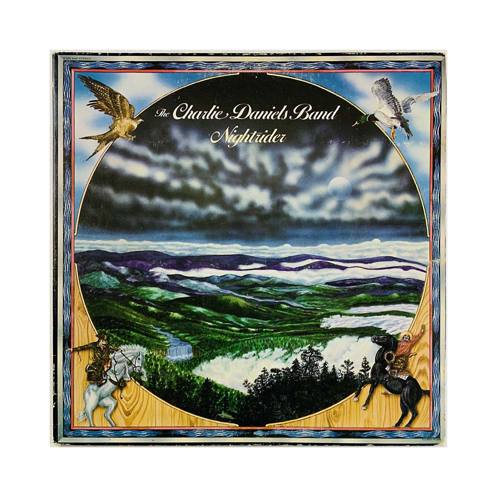 Charlie Daniels Band 1975 KSBS 2607 Nightrider Begagnat LP