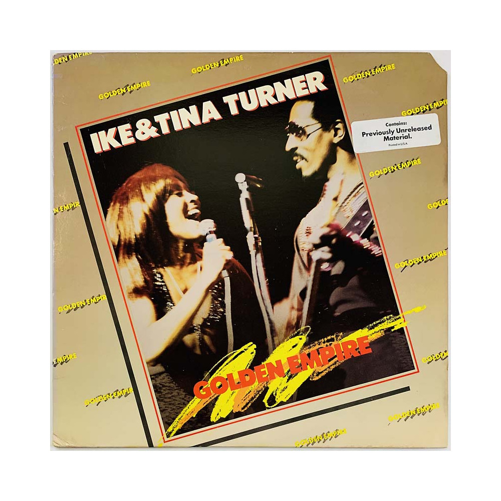 Ike & Tina Turner LP Golden empire  kansi EX levy EX Käytetty LP