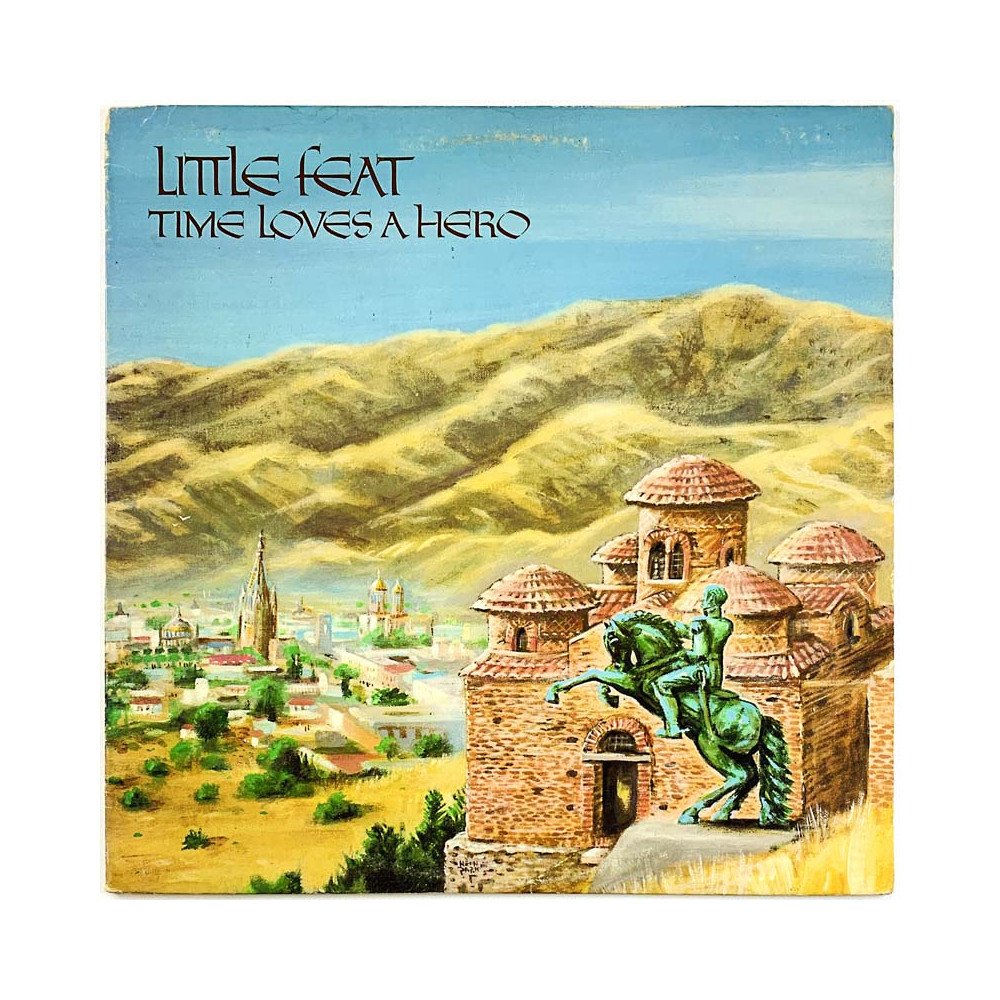 Little Feat LP Time loves a hero  kansi VG+ levy EX Käytetty LP
