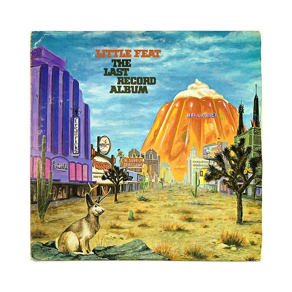 Little Feat LP The last record album  kansi VG+ levy EX Käytetty LP