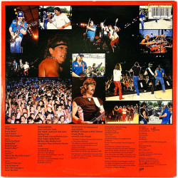 Molly Hatchet LP Double trouble live 2LP  kansi EX levy EX Käytetty LP