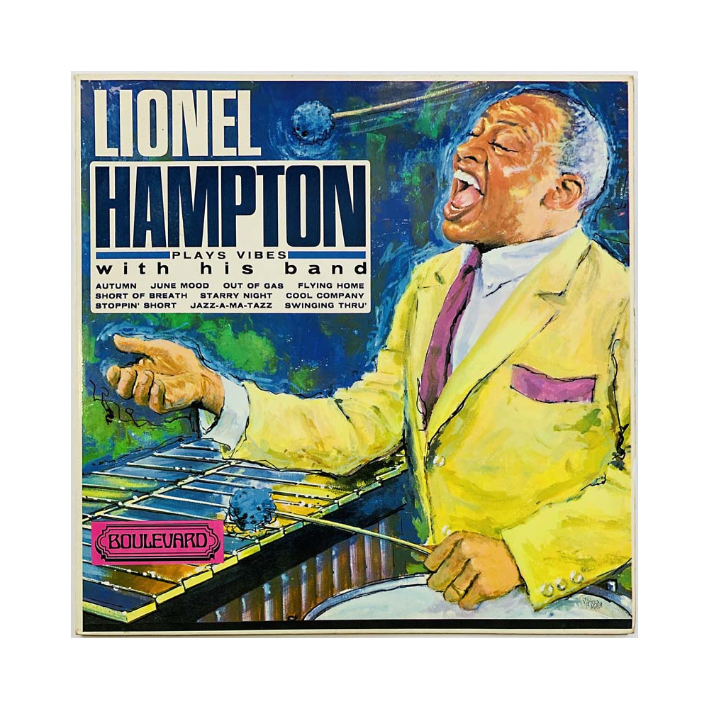 Hamilton Lionel 1971 4022 plays vibes with his band Begagnat LP