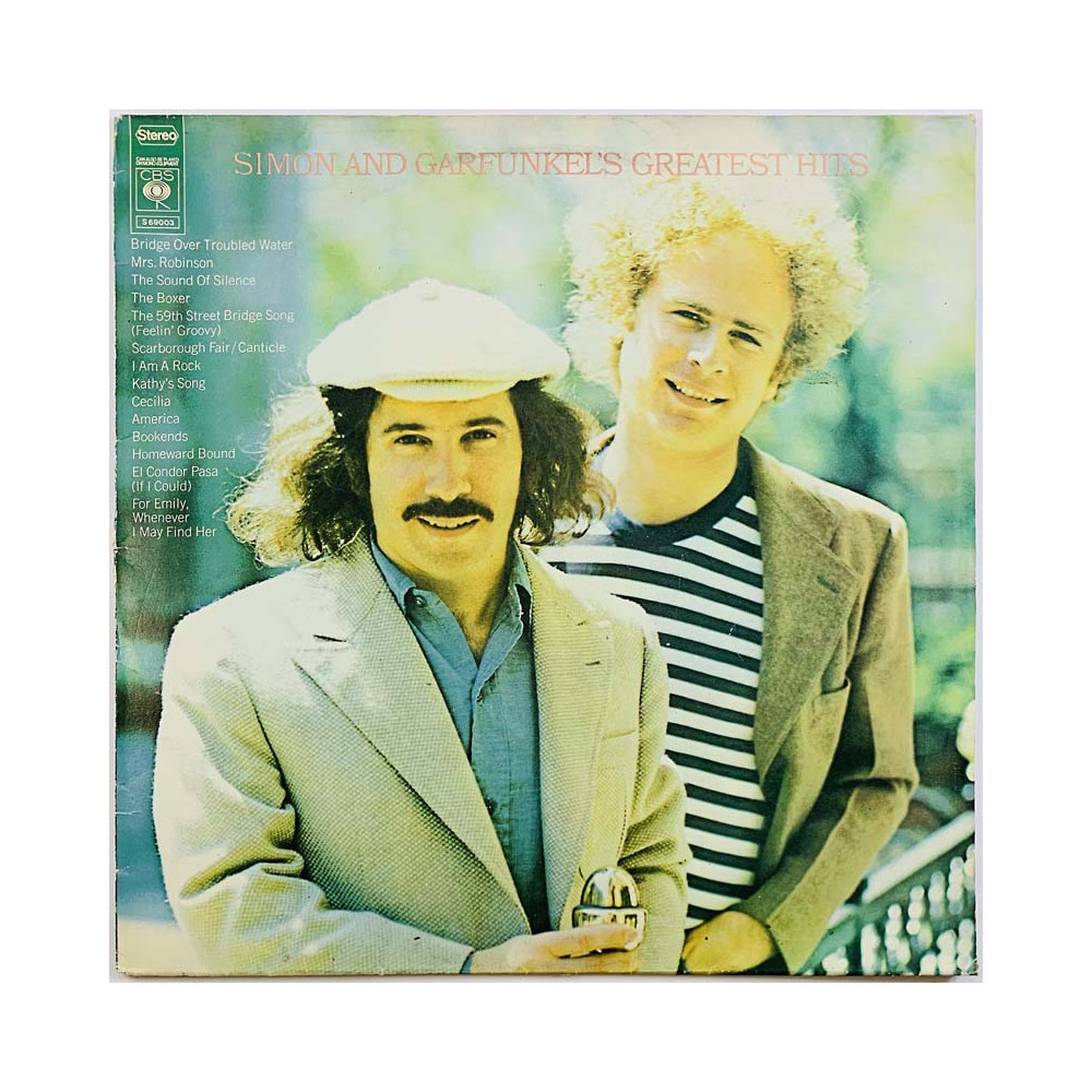 Simon and Garfunkel LP Greatest Hits  kansi VG levy VG Käytetty LP