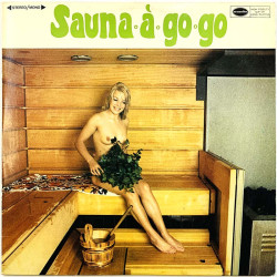 Jaakko Salo Orchestra LP Sauna-a-Go-Go  kansi EX- levy EX- Käytetty LP