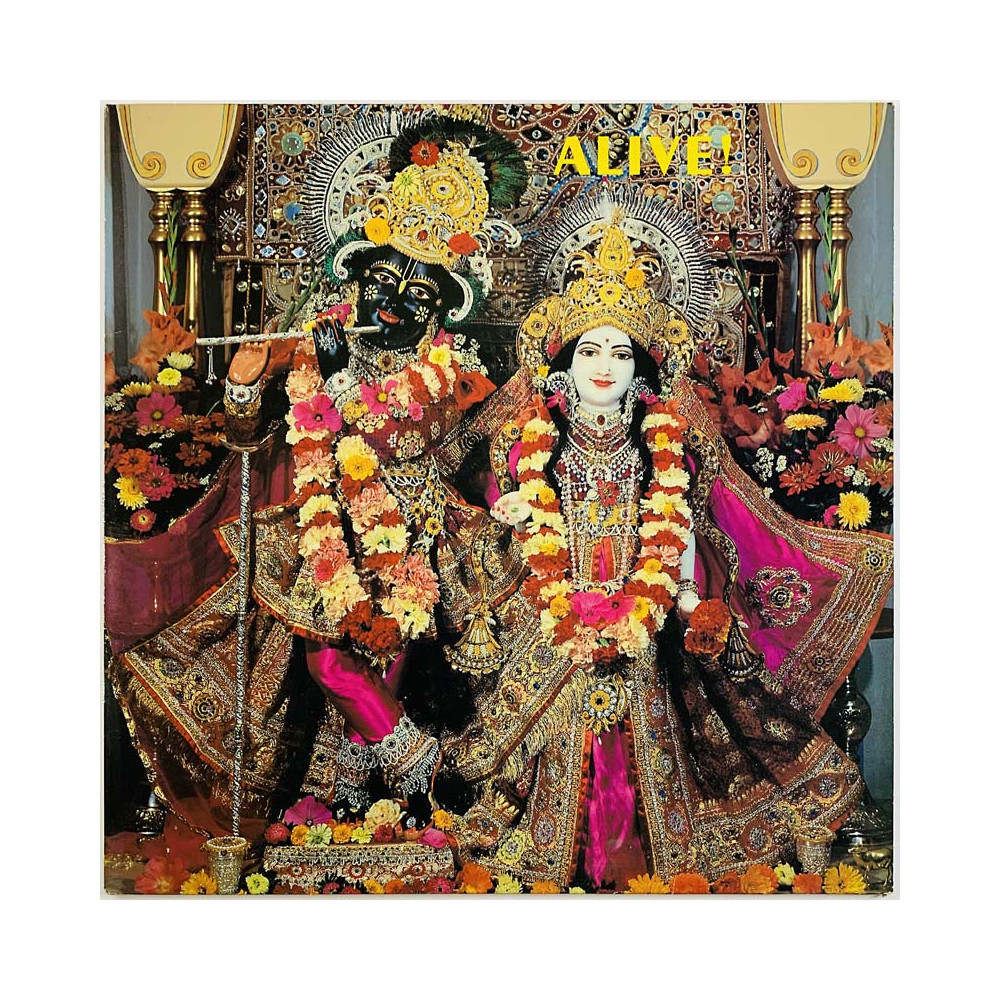 Rasa and The Family Krishna LP Alive!  kansi EX- levy EX Käytetty LP