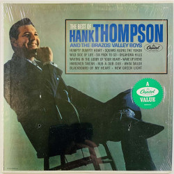 Thompson Hank LP The Best Of  kansi EX levy EX Käytetty LP