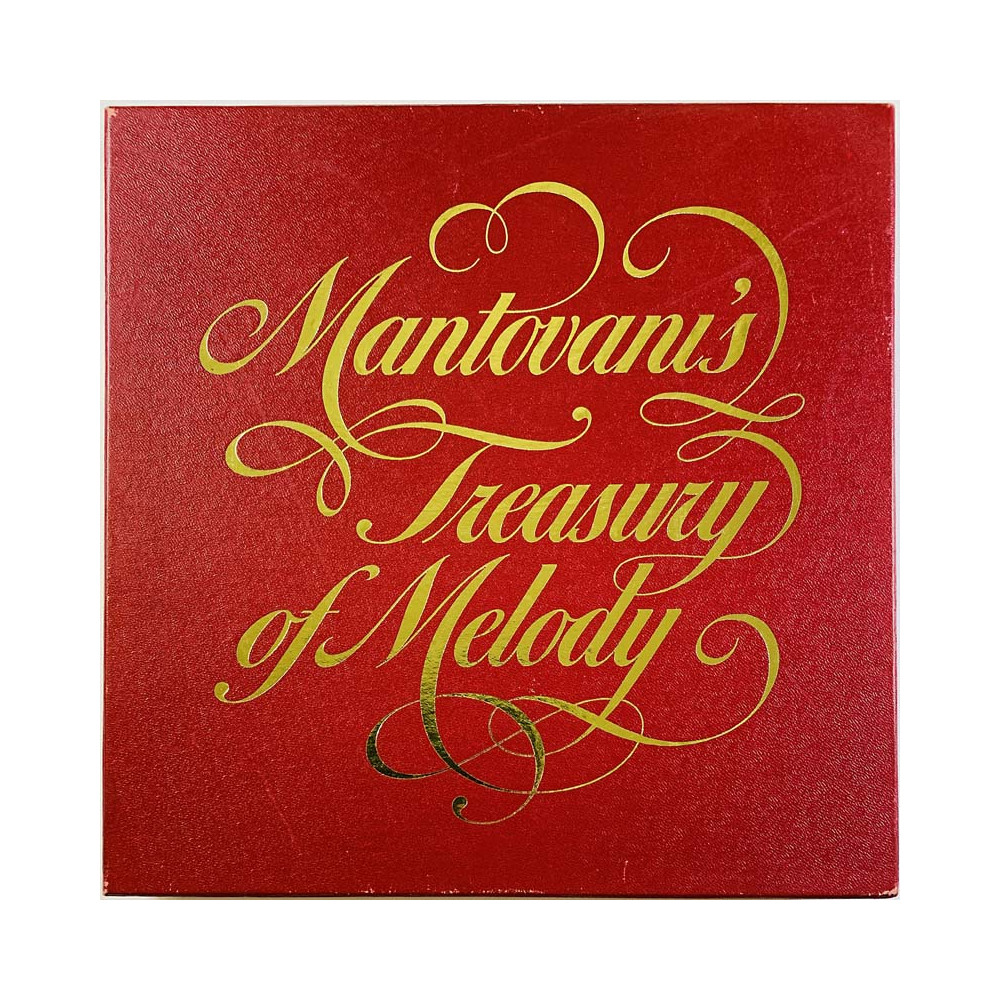 Mantovani LP Mantovani's Treasury of Melody 8LP  kansi EX- levy EX Käytetty LP