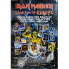 Iron Maiden - Eddie rips up Europe juliste Tour poster 51cm x 76cm kunto EX JULISTE