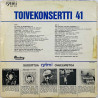 Finntrio, Markus, Markku aro ym. LP Toivekonsertti 41  kansi VG- levy VG Käytetty LP