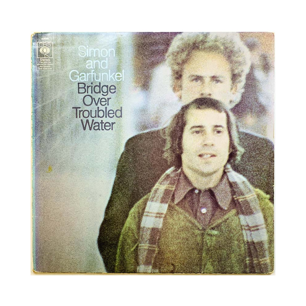 Simon and Garfunkel LP Bridge over troubled water  kansi VG levy VG- Käytetty LP