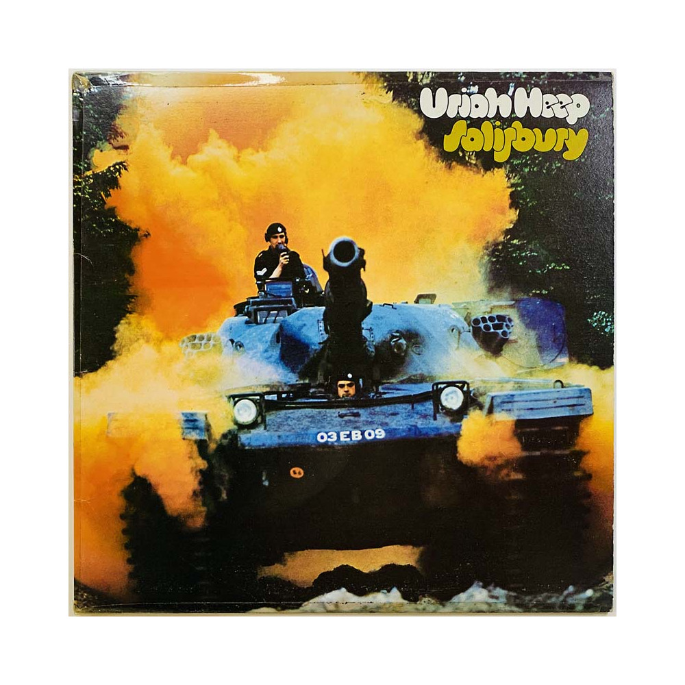 Uriah Heep LP Salisbury  kansi VG levy EX Käytetty LP