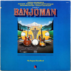 Earl Scruggs, Ramblin’ Jack Elliott ym. 1977 SA-7527 Banjoman Begagnat LP