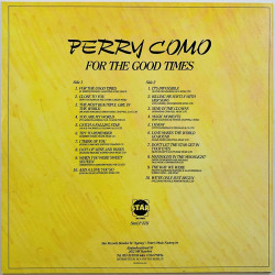Como Perry 1986 StarLP 2211 For the good times Begagnat LP