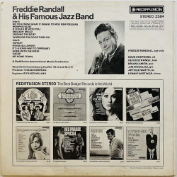 Freddie Randall & His Famous Jazz Band LP Untitled  kansi VG+ levy VG+ Käytetty LP