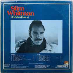 Whitman Slim 1959 SL 50384 I’ll Walk With God Begagnat LP