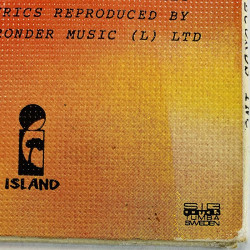 Marley Bob & the Wailers LP Uprising  kansi VG- levy EX Käytetty LP