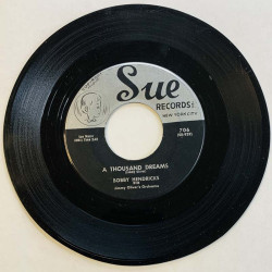 Hendricks Bobby vinyylisingle Itchy twitchy feeling / A thousand dreams  kansi Ei kuvakantta levy VG vinyylisingle