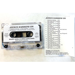 Ahola Maarit & Usko Laitalainen 2001 AP 5 Jeesu kaikkeni on kassett