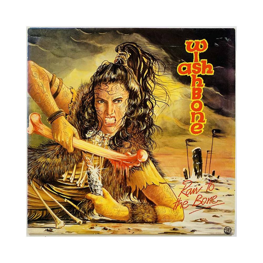 Wishbone Ash 1985 Neat 1027 Raw to the bone Begagnat LP