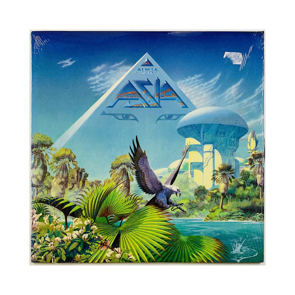 Asia LP Alpha  kansi EX levy EX Käytetty LP