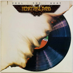 Henry Paul Band LP Feel the heat  kansi VG+ levy EX Käytetty LP