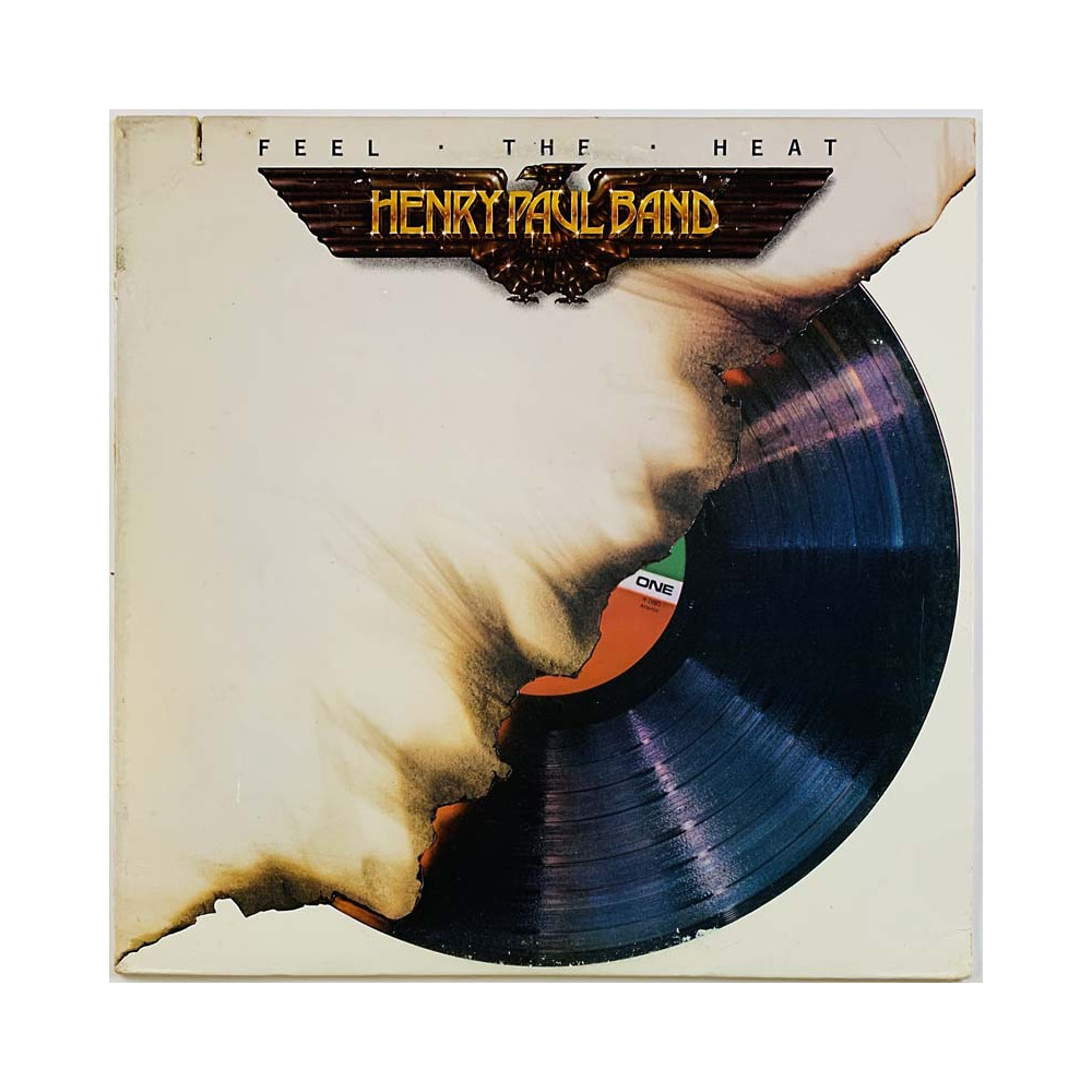 Henry Paul Band LP Feel the heat  kansi VG+ levy EX Käytetty LP