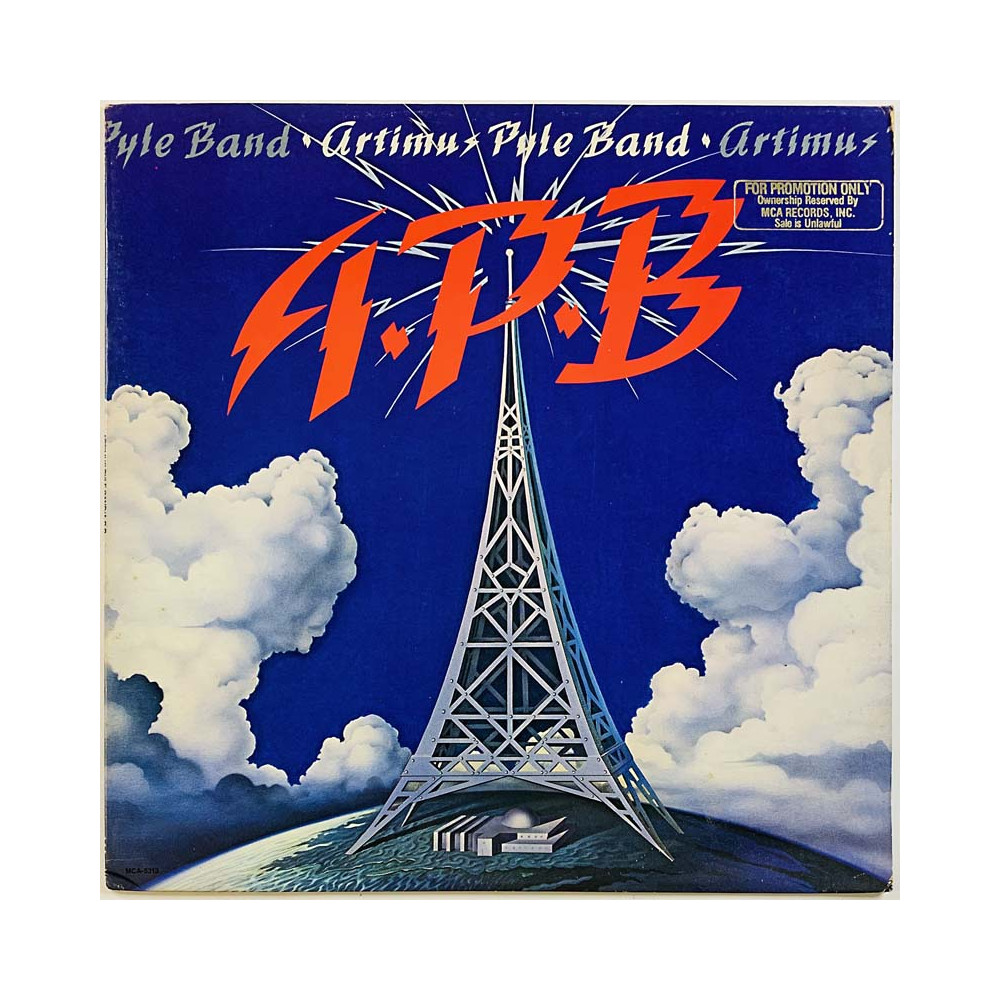 Artimus Pyle Band LP A.P.B  kansi EX- levy EX Käytetty LP