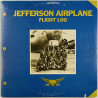 Jefferson Airplane LP Flight Log 2LP  kansi VG+ levy VG+ Käytetty LP