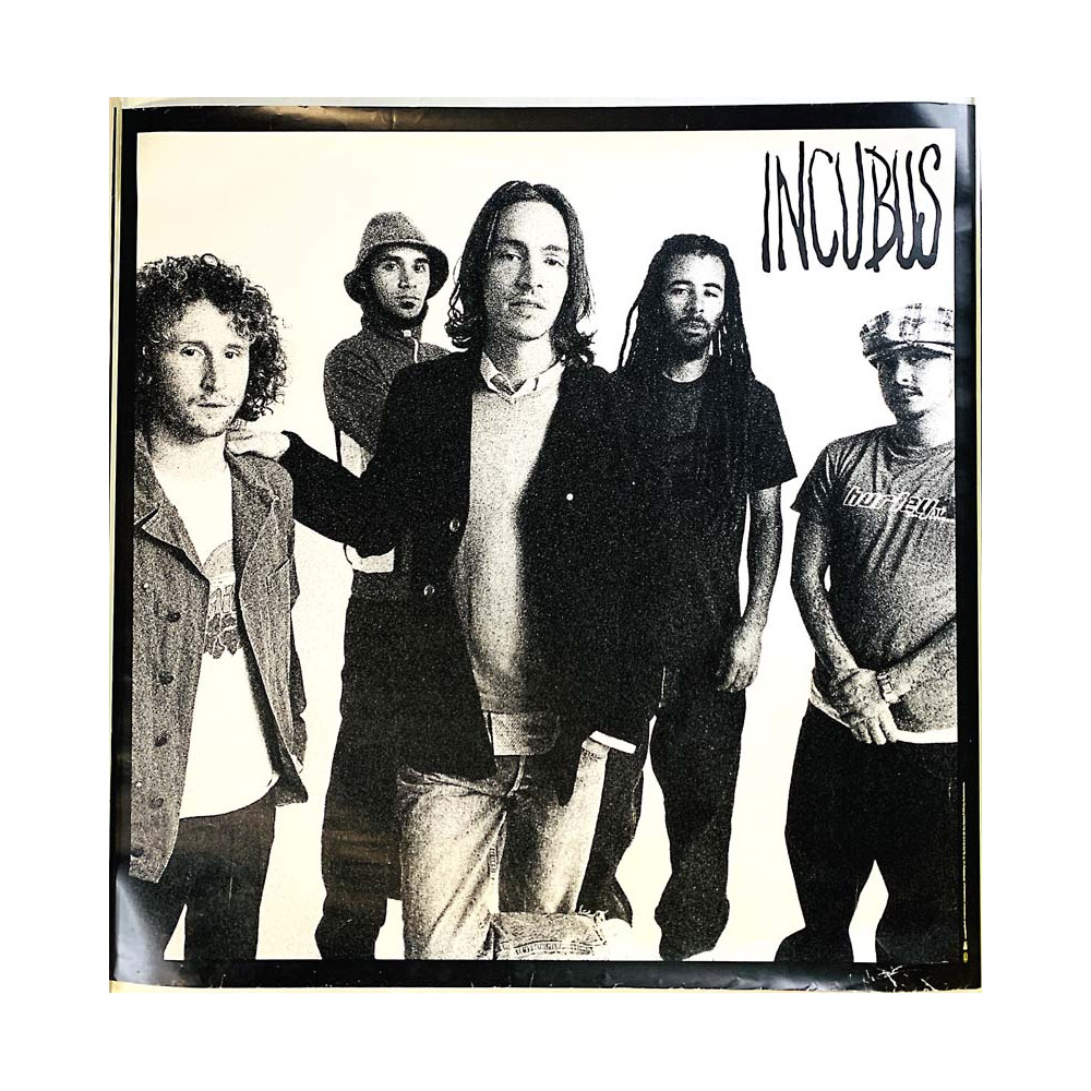 Incubus, Begagnat Poster, år 2004 bredd 60cm  höjd 60 cm Promo bändijuliste 60cm x 60cm skick VG+