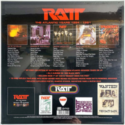 Ratt The Atlantic Years 1984-1991 6LP LP-levyt  /  uusi tuote 2023 ATLANTIC